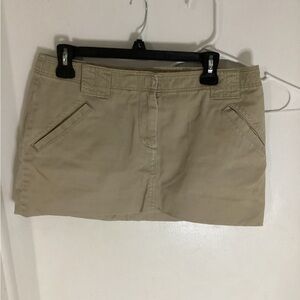 J. Crew women’s khaki mini skirt size 10